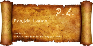Prajda Laura névjegykártya